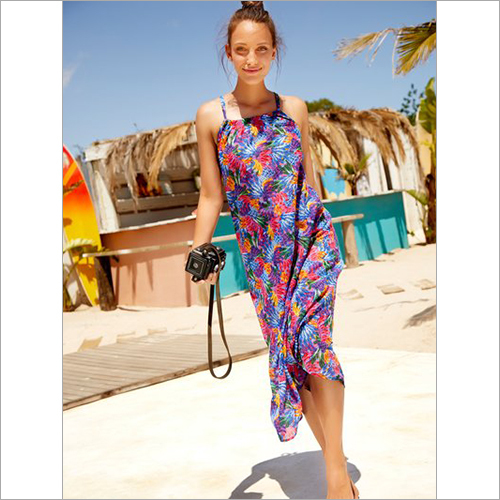 Ladies Fancy Beachwear Dress Size: Small