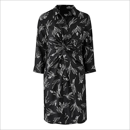 Ladies Maternity Long Dress Size: Small