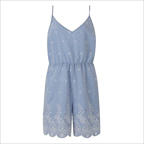Ladies Fancy Jumpsuit - Cotton Blend, Available in Sizes S to XXXL | Elegant, Skin-Friendly, Comfortable Design with Custom Options