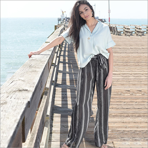 Ladies Bottom Palazzo Pant Size: Small