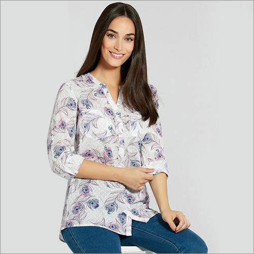 Ladies Maiden Collar Shirt Size: Small