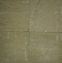 Raj Green Sandstone - 15-25mm Thick Rough-Rubbing Slabs | Ideal for Flooring Applications Natural Texture and Durability