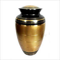 Ceramic Golden Black Cremation Urns