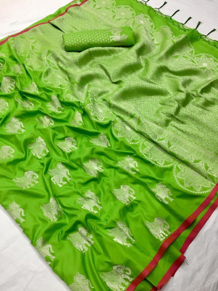 Soft Silk Kalamkari Designer Saree