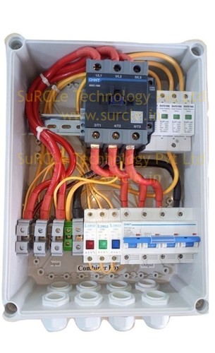 Xlpe Surcle Solar 3 Phase 50Kva Acdb With Indicators, Reverse Protection