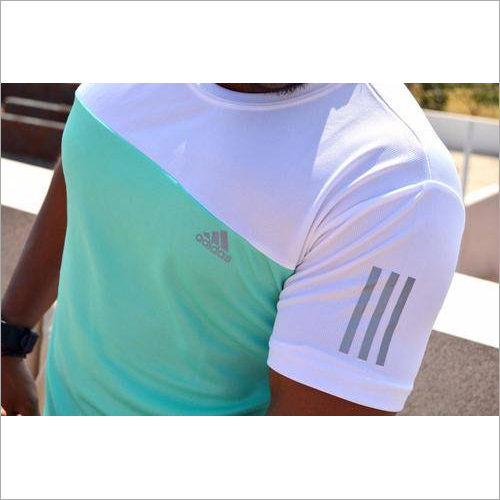 Athletic Men's T Shirt - O-Neck Collar, Plain Pattern | Available in Sizes S, L, XL, XXL for Adults