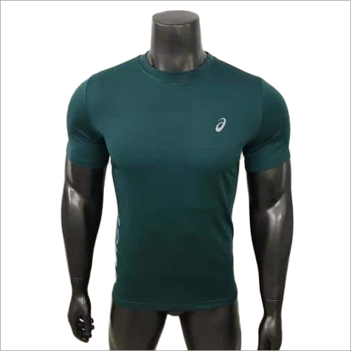Round Neck Mens Sports T Shirts - Cotton Blend , Sweat-Absorbing Comfort for Exercise & Casual Wear, Available in Multiple Sizes & Patterns