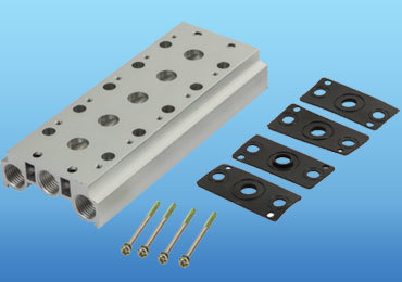 Aluminium Fg Series Solenoid Valve Manifold