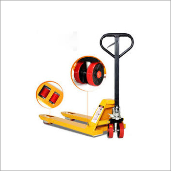 Hydraulic Pallet Truck Wheels - Mild Steel & Rubber, 5-45 Width , Galvanized Finish for Trolley Use
