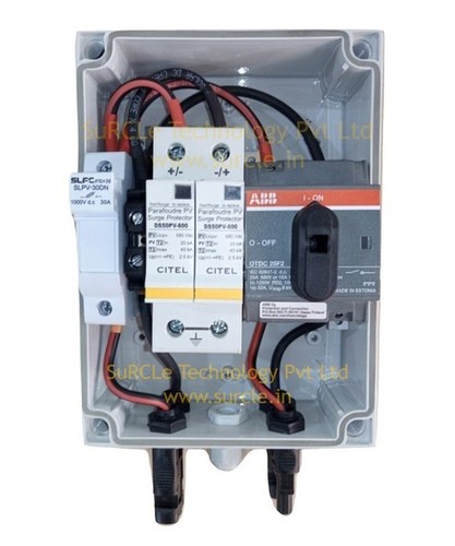 Xlpe Surcle Solar On-Grid 1 In 1 Out 600V Dcdb With Disconnector Switch
