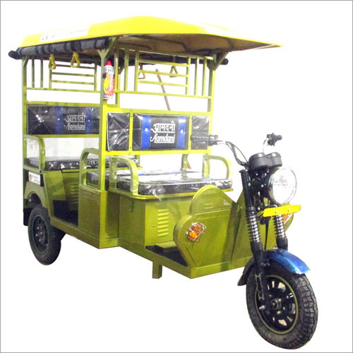 Electric Rickshaw - 435 cc, 550 kg Load Capacity | Closed Body Type, Manual Drive, 850 Watt Power, 25-30 Km/hr Speed, 48 Volt Voltage