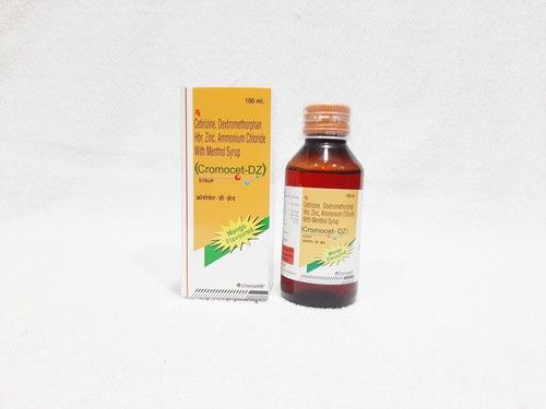 Cetirizine, Hbr Zinc Ammonium Chloride With Menthol Syrup