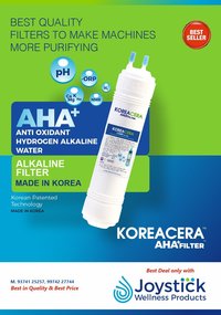 Koreacera Antioxidant Alkaline Hydrogen Water Filter