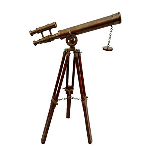 Brass antique Telescope with Stand