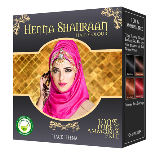 Natural Black Henna Hair Dye By GANGA MEHANDI UDHYOG