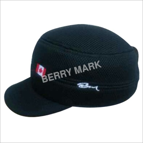 Black Customized Sports Cap