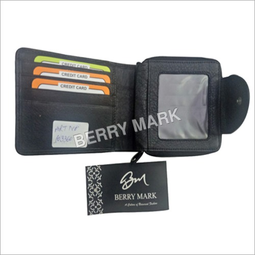 Mens Foldable Leather Wallet