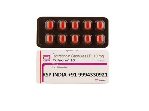 Tufacne 10 MG Capsule - Natural Vitamin A Derivative for Severe Cystic Acne Treatment | Adult Formulation, Reduces Oil Production, Prevents Skin Hardening
