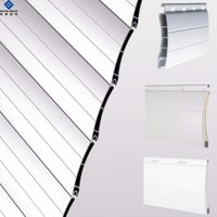 Grey Metallic Aluminum Rolling Shutter Door Coil Sheet