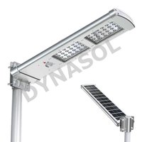 2000 Lumens Fully Automatic Remote Controlled All-In-One LED Solar Street Light