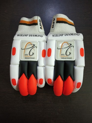 Multicolour Apg Cricket Batting Gloves Kuldip Diamond