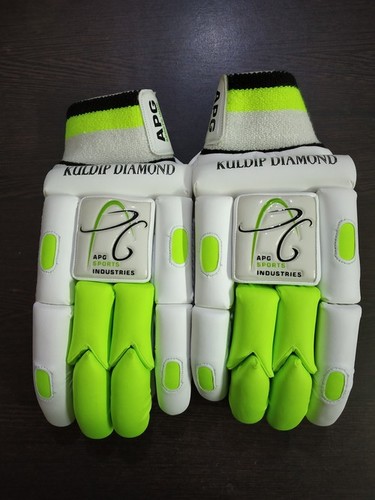 Multicolour Apg Cricket Batting Gloves Kuldip Diamond