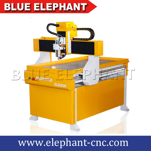Yellow Mach 3 Small Cnc Router Machine Singapore 6090 For 3d Wood And Metal