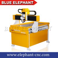 Yellow Mach 3 Small Cnc Router Machine Singapore 6090 For 3d Wood And Metal