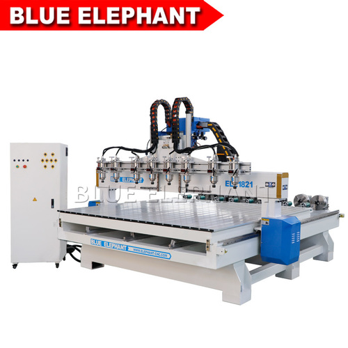 Blue 1821 Hobby Cnc Router For Diy 3D Woodworking Kitchen Cabinet Sign Making