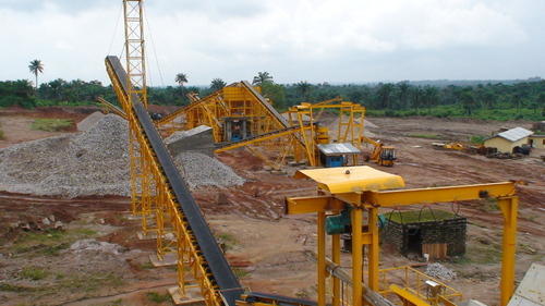 Crushing & Screening Plant - Steel Variable Dimensions Diesel Engine Power | Highly Durable Semi-Automatic Better Efficiency