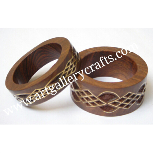 Carved Wooden Bangles