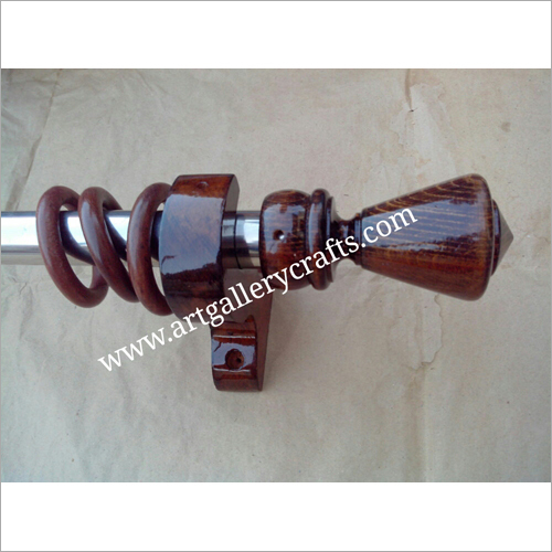 Wooden Curtain Socket