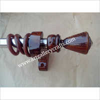 Wooden Curtain Socket