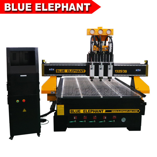 Black China Factory Blue Elephant Custom-Made Balinese Wood Carving Machine For Prototyping Purposes