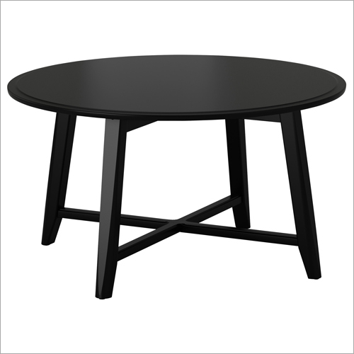 Round Shaped Coffee Wooden Table