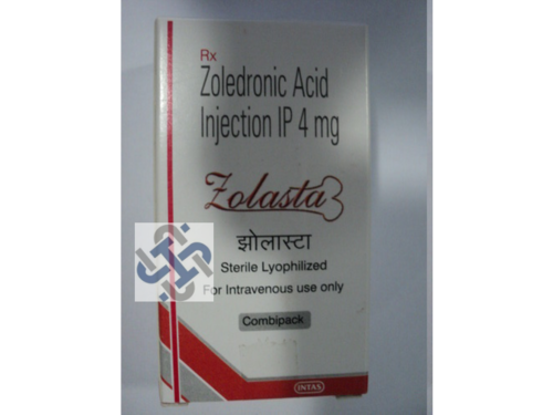 Zolasta Zoledronic acid 4mg Injection
