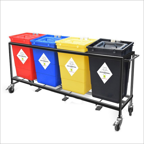 Bio Medical Waste Trolley Bio Medical Waste Trolley