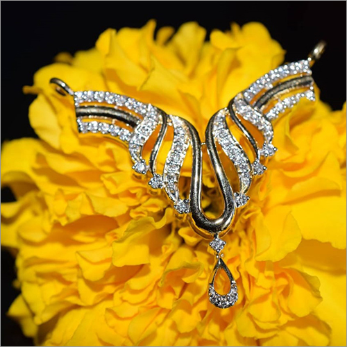 Diamond Designer Mangalsutra Pendant