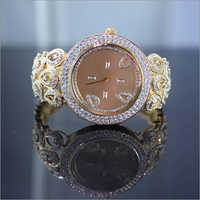 Ladies Studded Diamond Watch