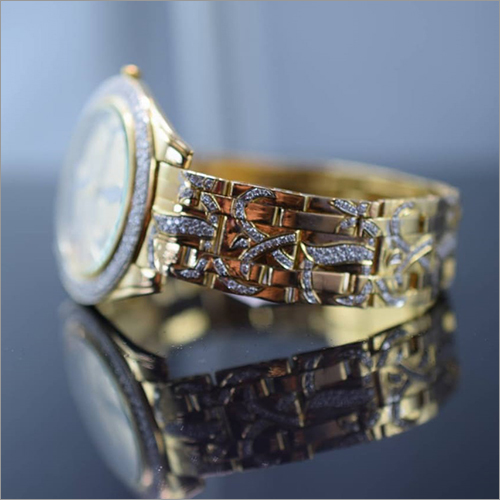 Ladies Diamond Modern Watch