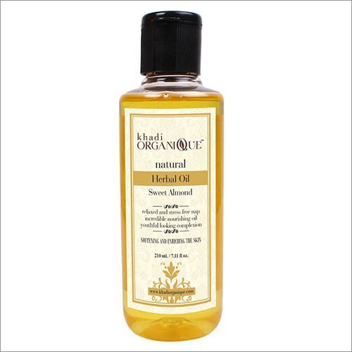 Sweet Almond Oil 210 Ml Direction: Gently Massage