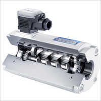 Positive Displacement Flow Meter - Twin Screw Type Design, Flow Rate 0.5 To 3750 Lpm, Max Pressure 250-400 Bar, Temp. Range 220â°c, Bi-directional Flow