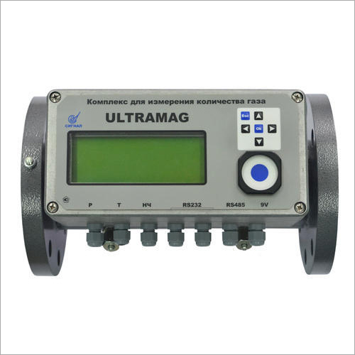 ULTRAMAG - Ultrasonic Gas Flow Meter | 400 m3/hr Capacity Battery Powered IP65 Protection Wide Measurement Range 1:160 Multiple Gas Compatibility