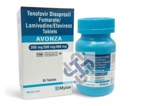 Avonza Lamivudine 300mg Tenofovir 300mg Efavirenz 400mg Tablets