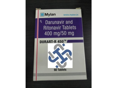Durart-r Darunavir Ritonavir 400mg 50mg Tablet