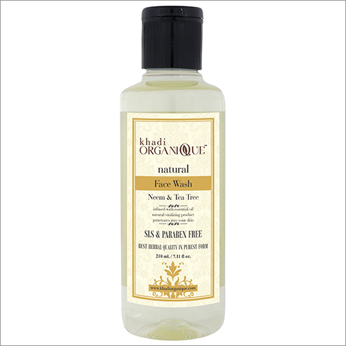 Neem And Teatree Face Wash Color Code: Light Yellow Green