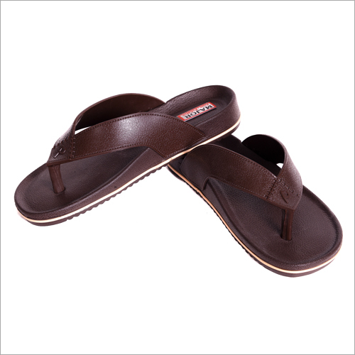 Mens Eva Brown Slippers