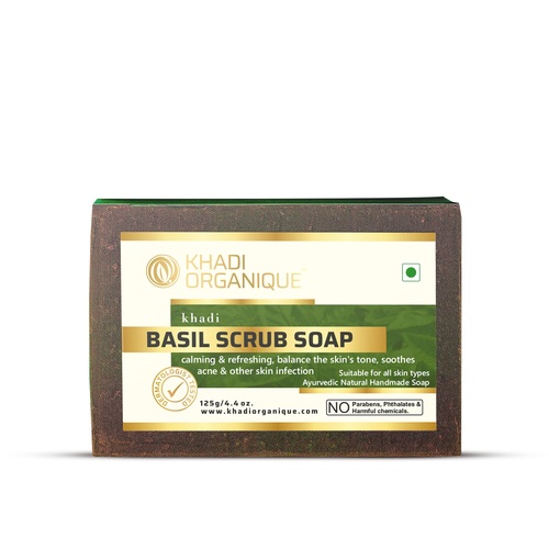 Green Basil Scrub Soap