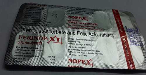 Ferrous Ascorbate Folic Acid Tablets Specific Drug