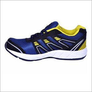 Blue And Yellow Mens Sports Shoes